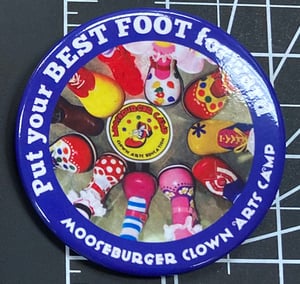 Photo from brittany allen of their 3.5 Inch Round Custom Pinback Buttons