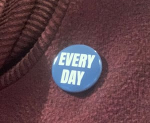 Photo from Janay Sutton of their 1.25 Round Custom Buttons