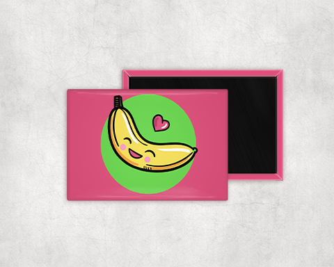 Medium Horizontal Rectangle Fridge Magnets – 3″ x 2″