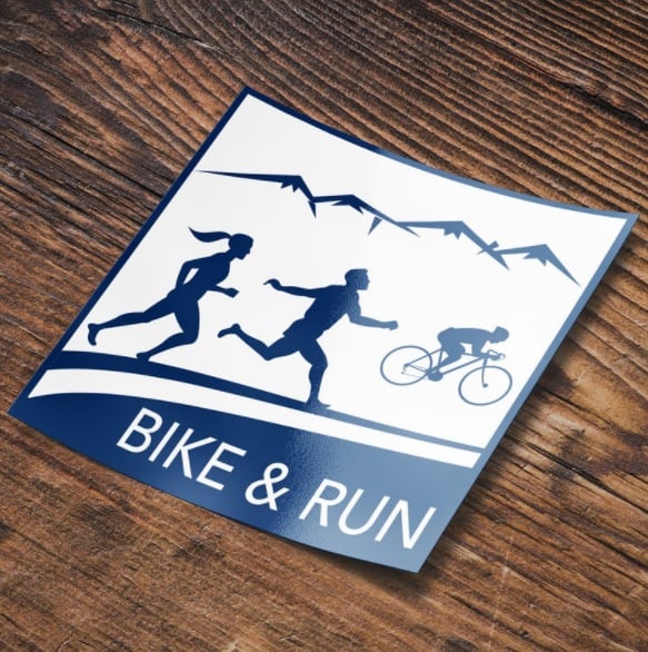 3.5" Square Sticker (12.25 sq. inches)