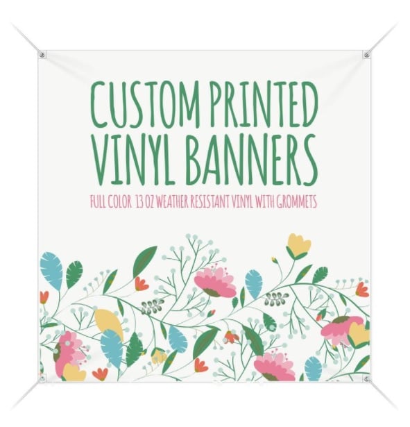 Square Vinyl Banners