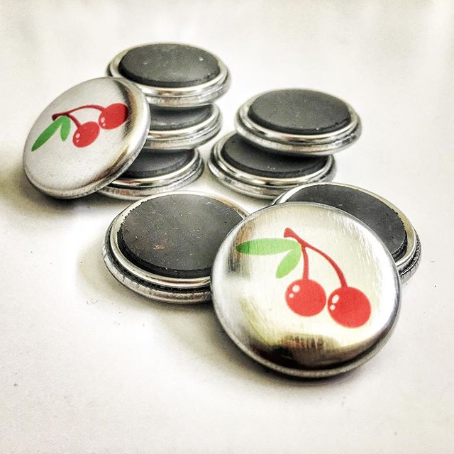 1" Round Custom Printed Button Magnets - Image 2
